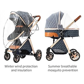 Amazon.com : 2 in 1 Baby Stroller, Convertible Pram